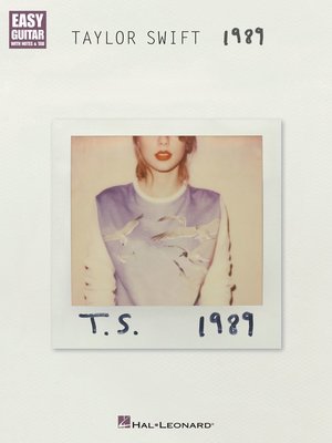cover image of Taylor Swift--1989 Songbook